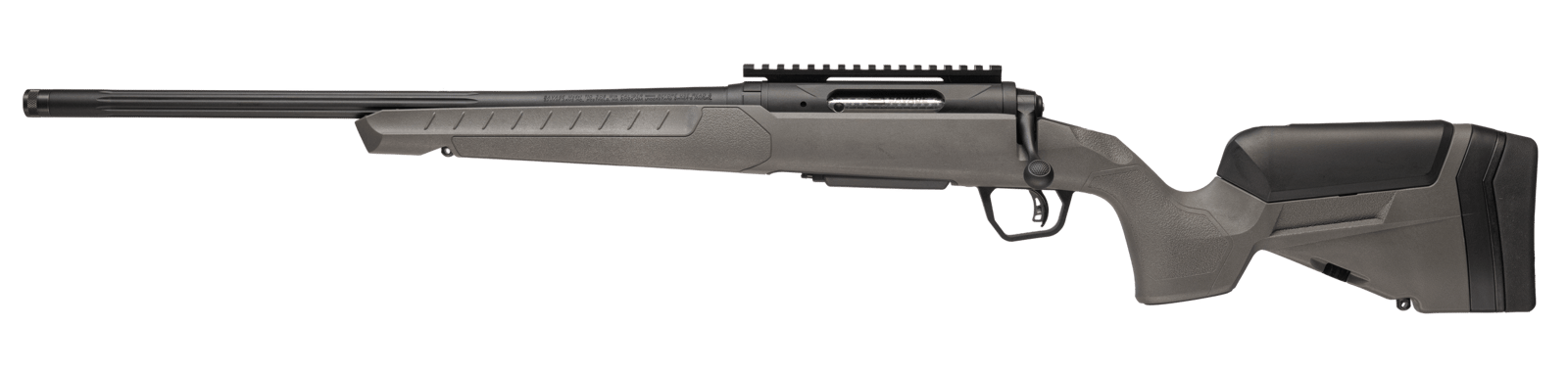 Savage Arms 32429 110 Trailblazer 5.56 NATO 4+1 20" Fluted Barrel, Flat Dark Gray Adj LOP Synthetic Stock, Left Hand