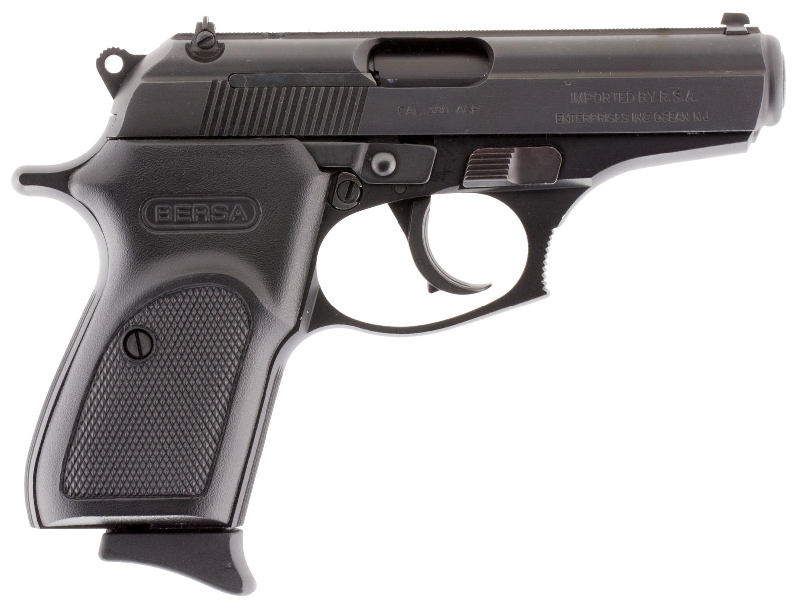 Bersa T380M8 Thunder  Micro-Compact Frame 380 ACP 8+1, 3.50" Black Steel Barrel, Matte Black Serrated Steel Slide & Aluminum Frame
