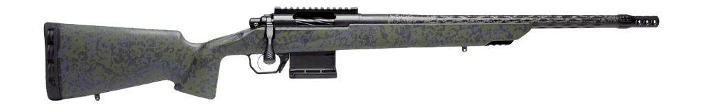 Horizon Firearms HRF-VC2-25CM-22R Vandal Carbon 2 25 Creedmoor 22" SOCOM Black Proof Research CF Threaded Barrel, Receiver w/Picatinny Rail, ARCA Rail Forend, Deep Olive Iota EKO X Carbon Fiber Stock,
