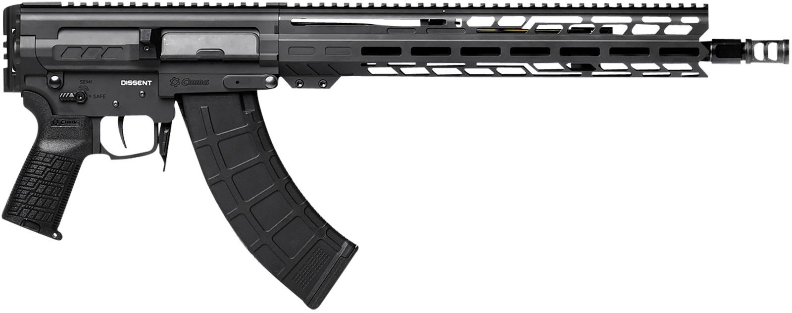 CMMG 86A740B-AB  DISSENT MK47 762X39 14.3 PW ABLK