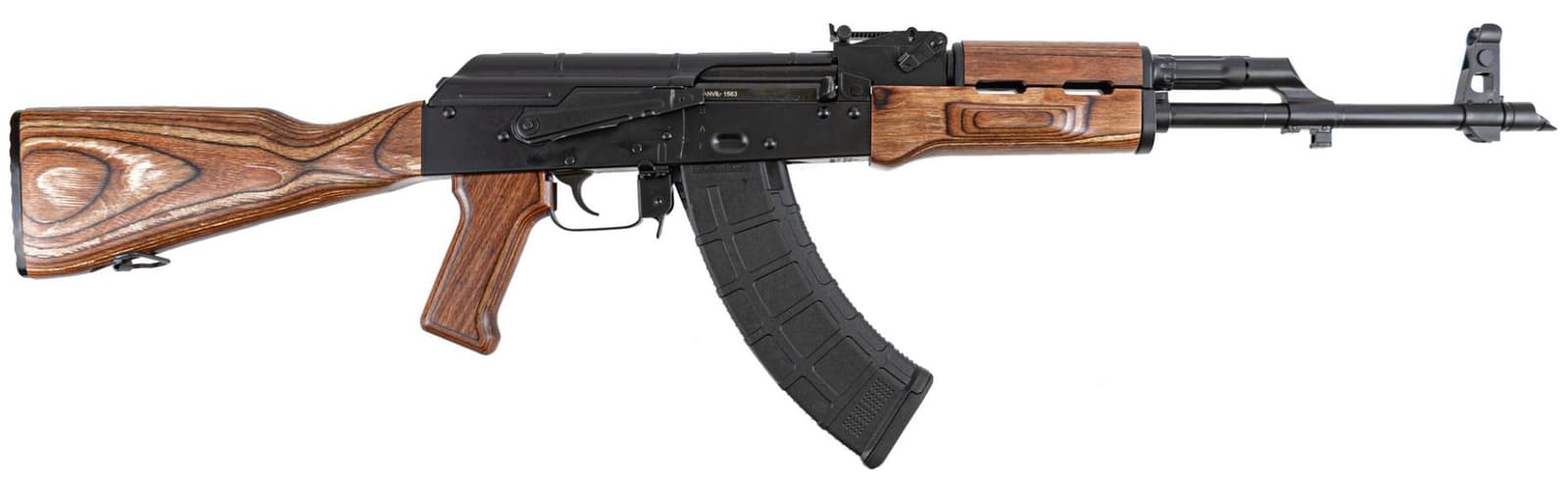 DPMS ANVIL AK-47 16 FORGED NUTMEG WOOD RIFLE