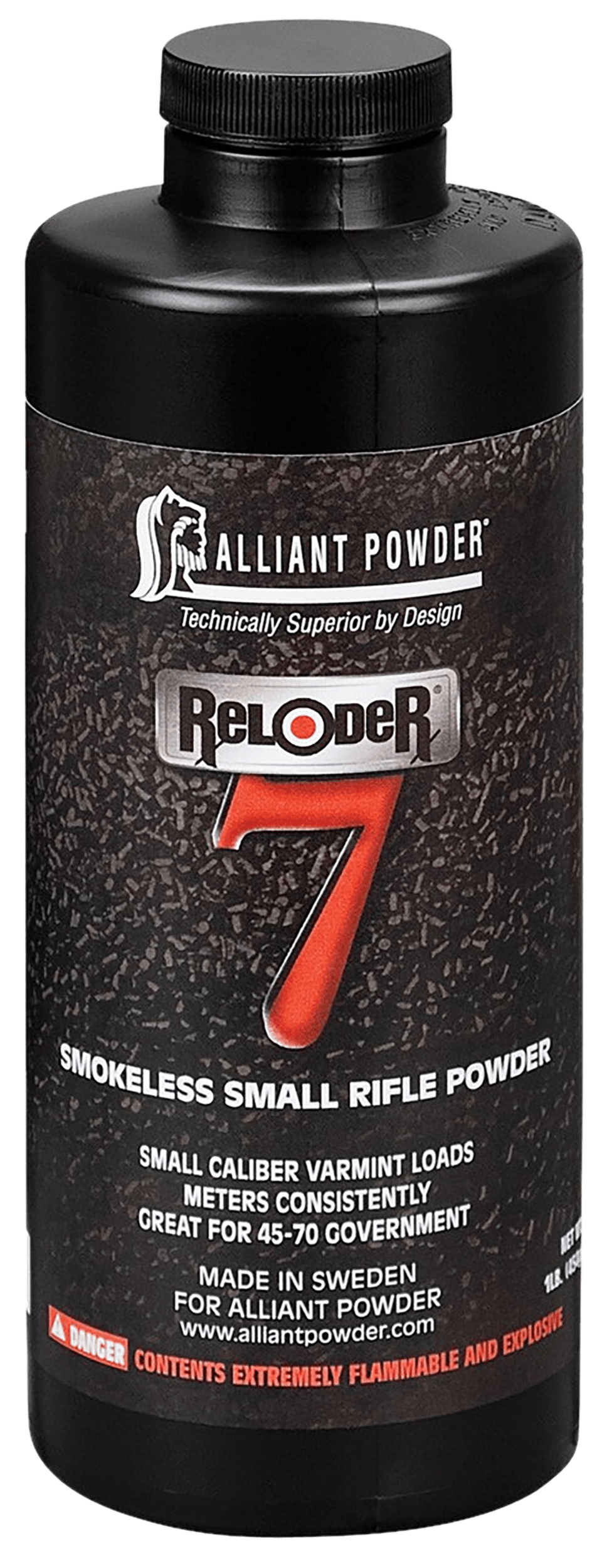 Alliant Powder RELODER7 Rifle Powder Reloder 7 Rifle Multi-Caliber 1 lb