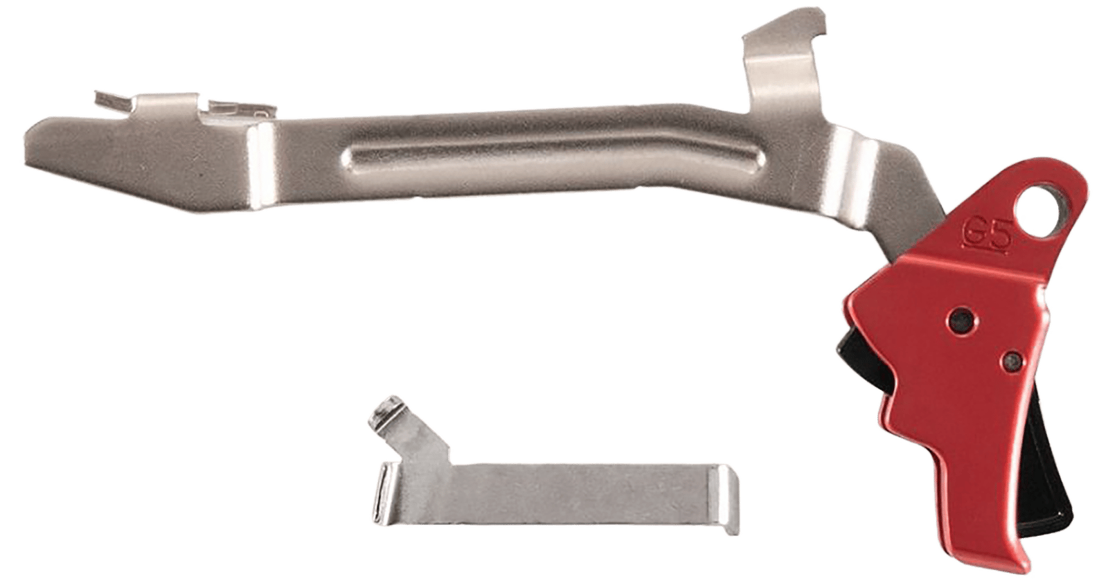 Apex Tactical 102156 Action Enhancement  Red Drop-in Trigger Compatible w/Glock 17/19/19X/26/34/45 Gen5