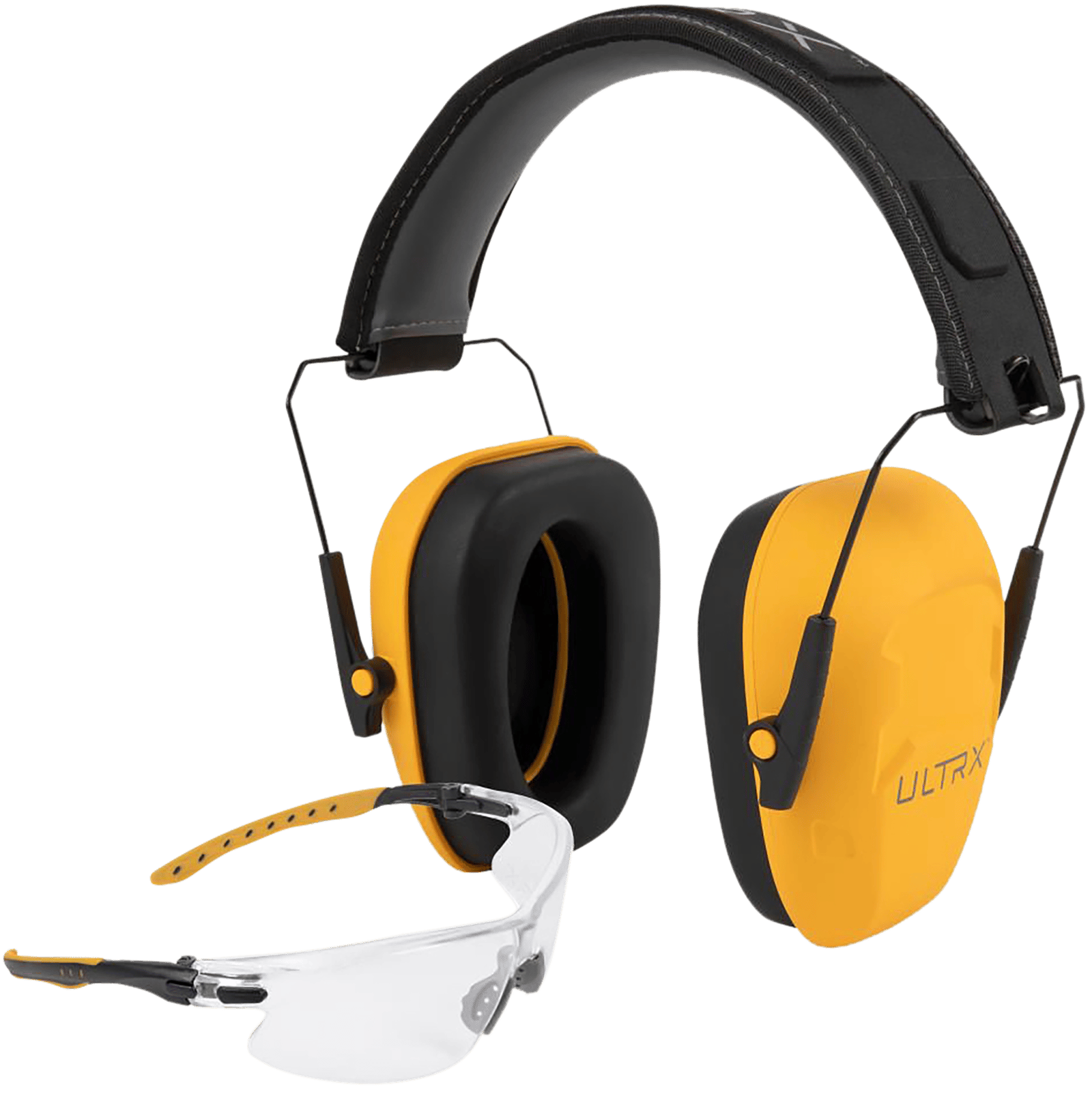 Allen 4156 Shield Ear & Eye Protection Combo 23 dB Yellow