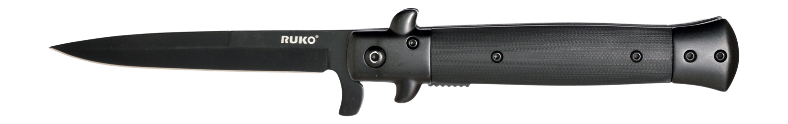 RUKO RUK0184BK    420A 4"BLKOUT FOLDING G10