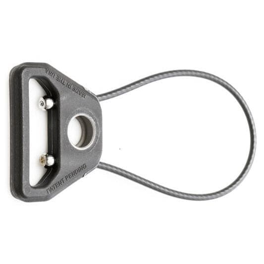 Blue Force Gear Molded Universal Wire Loop Sling Attachment Push Button 2.75" Black