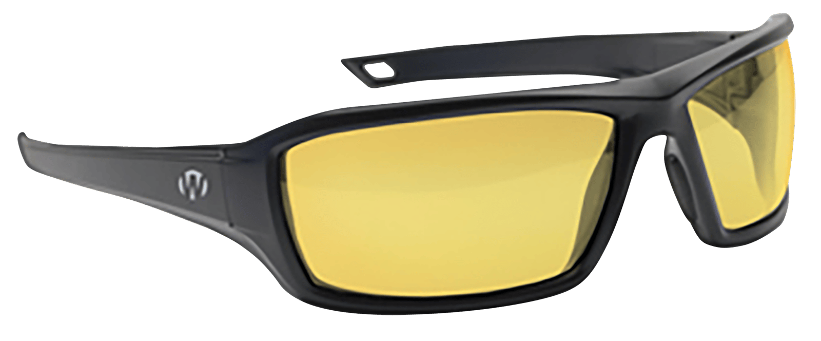 Walker's GWPIKNFF2AMB Ballistic Eyewear IKON Forge Adult Amber Lens Matte Black Frame