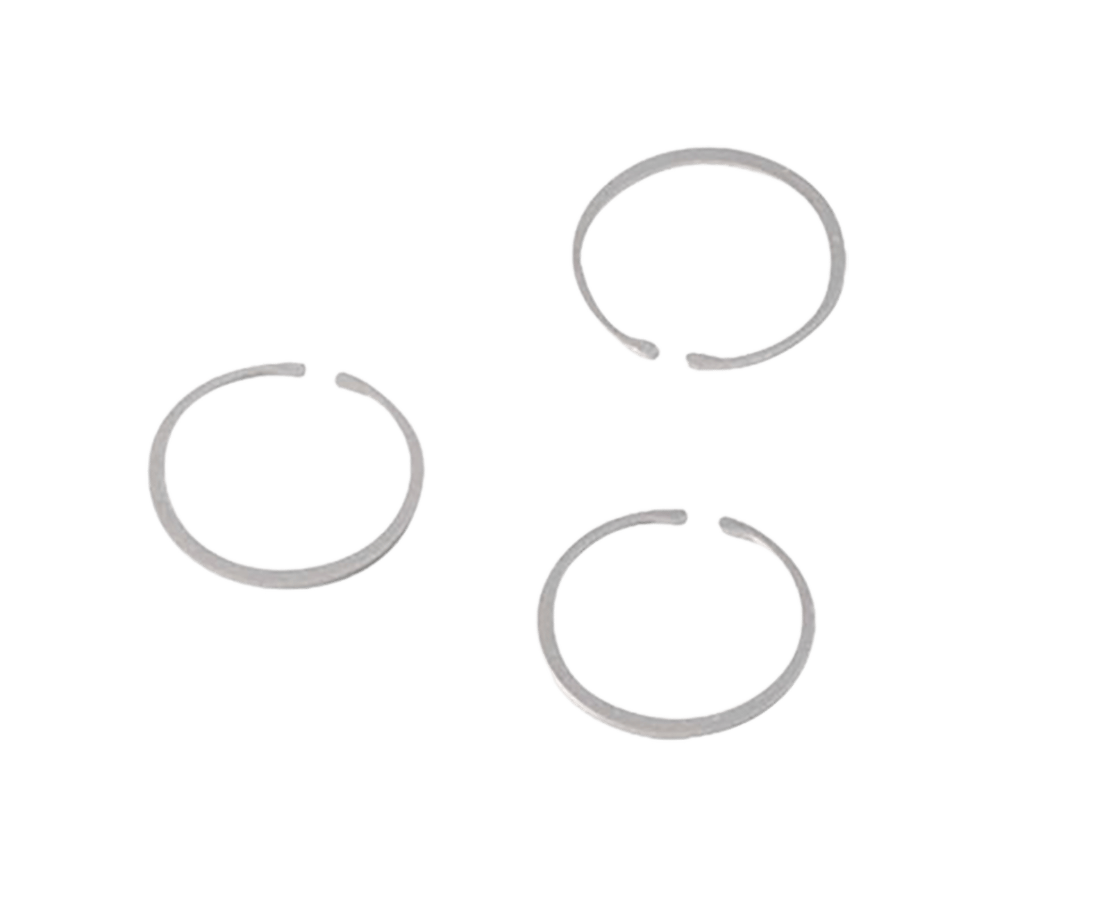 Luth-ar BT-01-3P BOLT Gas Rings 223/5.56mm Silver AR-15 3 Pack