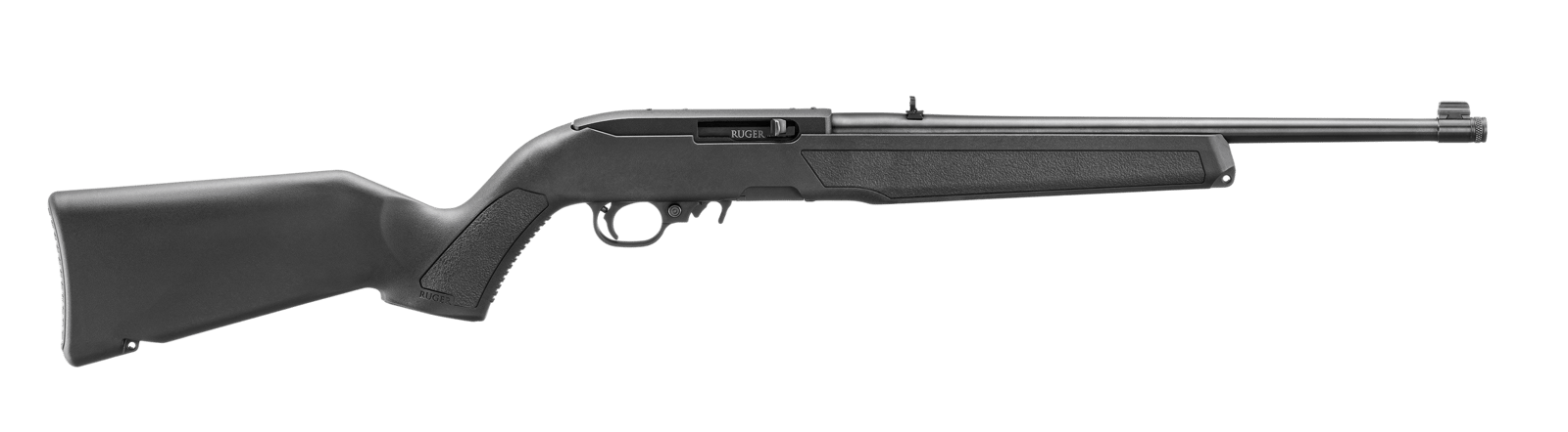 Ruger 32000 10/22  22 LR 10+1 16.40" Satin Black Threaded Barrel & Steel Drilled & Tapped Receiver, Black Fixed w/M-LOK Polymer Stock