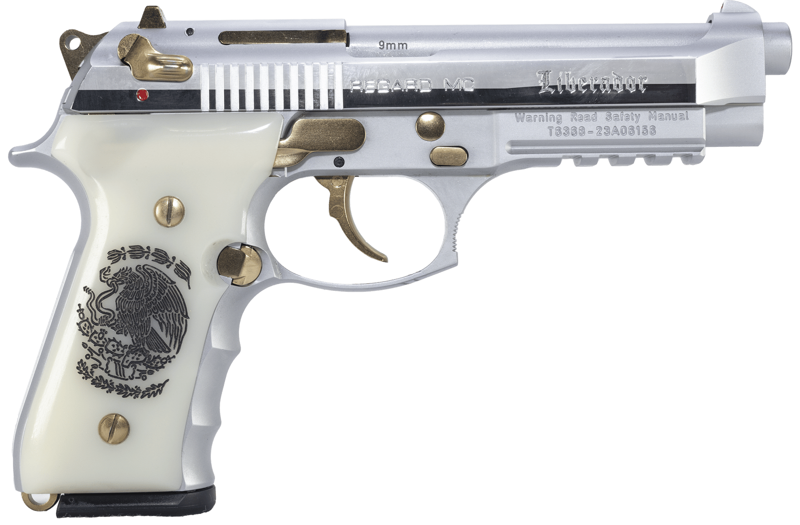 Girsan 391089 Regard Liberador II 9mm Luger 18+1 4.90" Ambidextrous