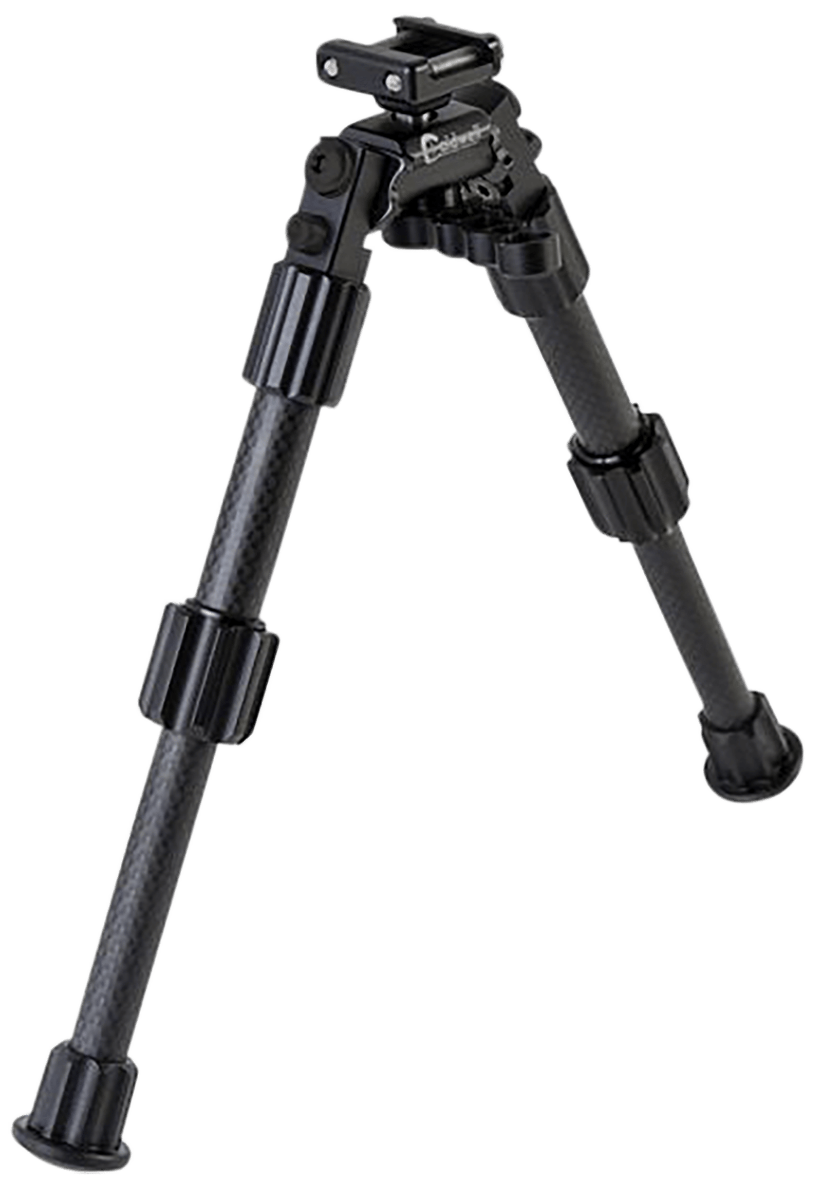 Caldwell 1082222 Accumax Premium Pic Rail Bipod 9-13" Black Carbon Fiber