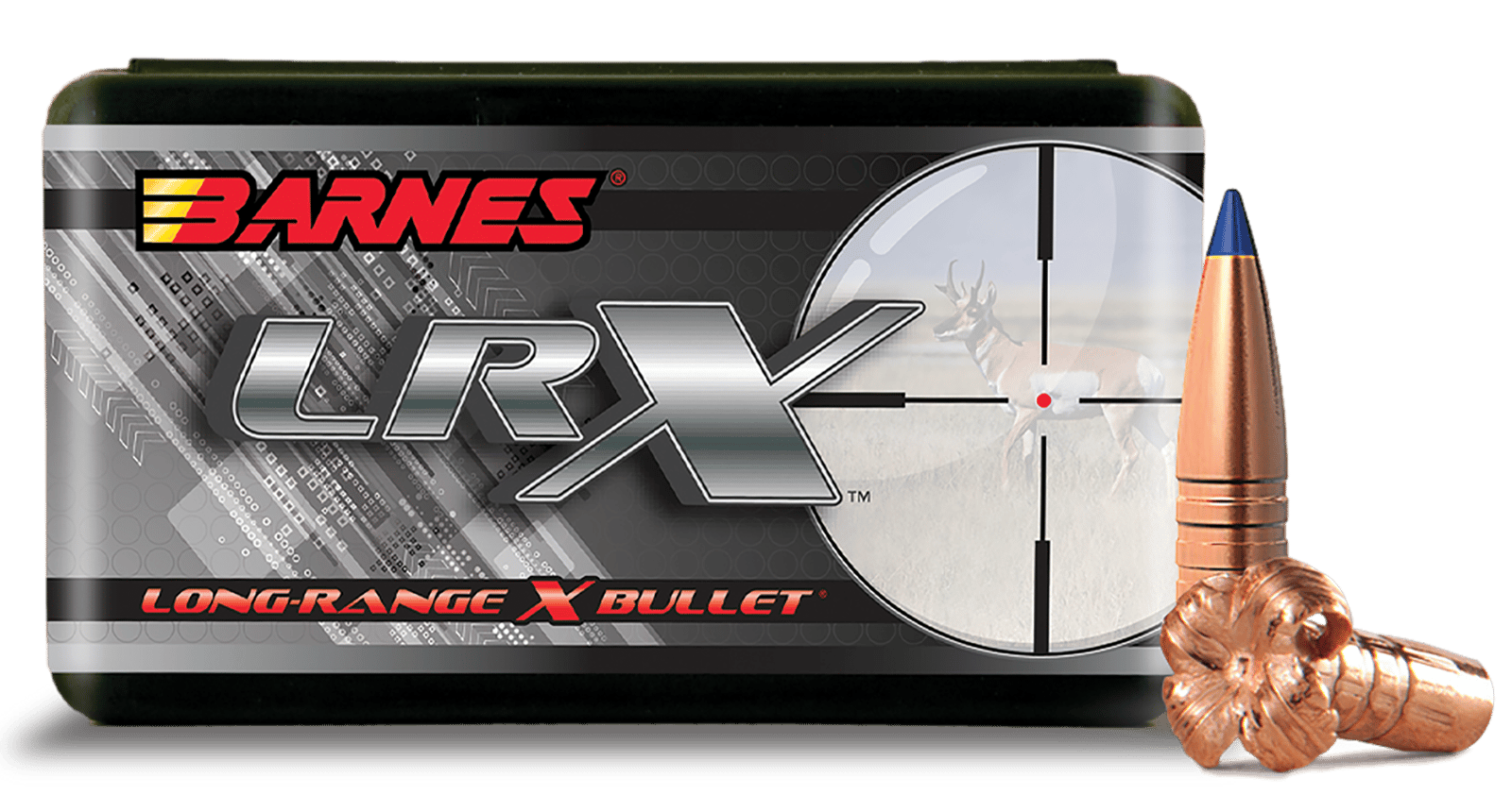 Barnes Bullets 32395   7mm .284 152gr LRX Boat Tail 50/Box