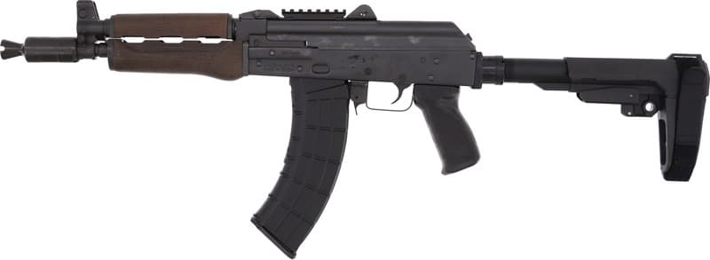 ZASTAVA ZPAP92 PISTOL 7.62X39 10" 30RD TOP RAIL SB3 BRACE