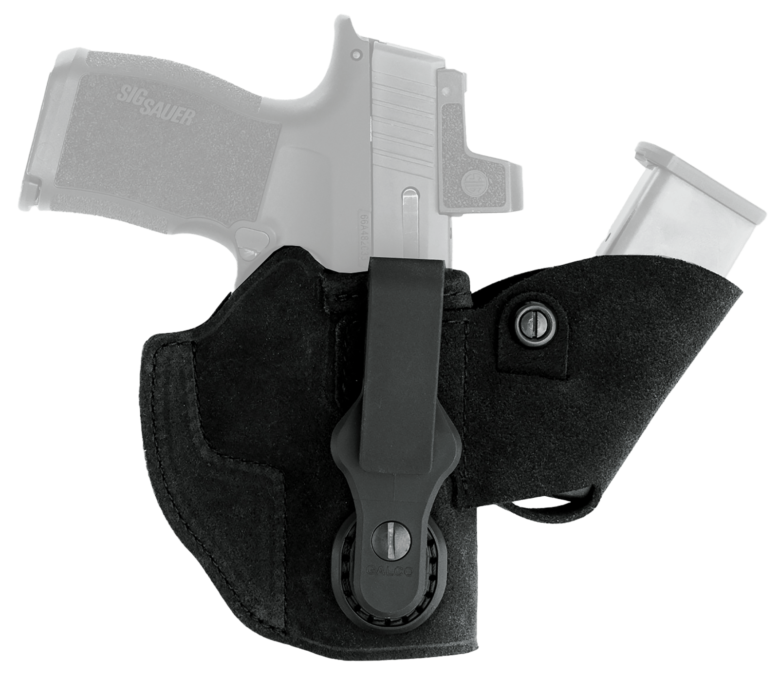 Galco WK3-890RB Walkabout 3.0 Strongside/Crossdraw IWB Black Steerhide Fits Ruger Max-9 Ambidextrous