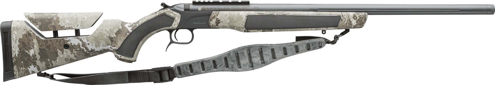 CVA PR3222NM Accura MR-X 45 Cal 209 Primer 26" Fluted TB Sniper Gray Cerakote Rec/Barrel Fixed w/Adjustable Comb Veil Alpine Stock Includes PalmSaver Ramrod & Quake CLAW Sling
