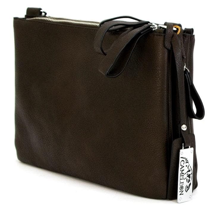 Cameleon Iris Concealed Carry Purse Burnt Umber