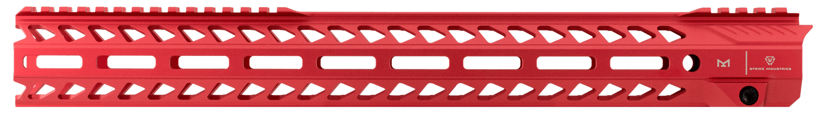 Strike STRIKERAIL Strike Rail  AR-15 Red Aluminum 17" M-LOK
