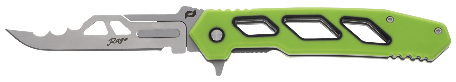 Schrade 1197646 Isolate Enrage 8 3" Scalpel Plain Satin 420A Steel Blade, Green Non-Slip Carbon Fiber Handle, Includes Blade Removal Tool/Case/Sheath/