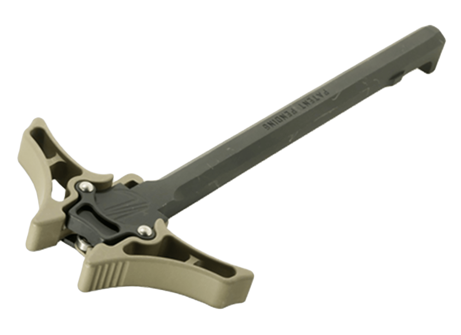 Timber Creek Outdoors AR10AMBICHFDE Enforcer Charging Handle AR-10 Flat Dark Earth Billet Aluminum Ambidextrous Hand