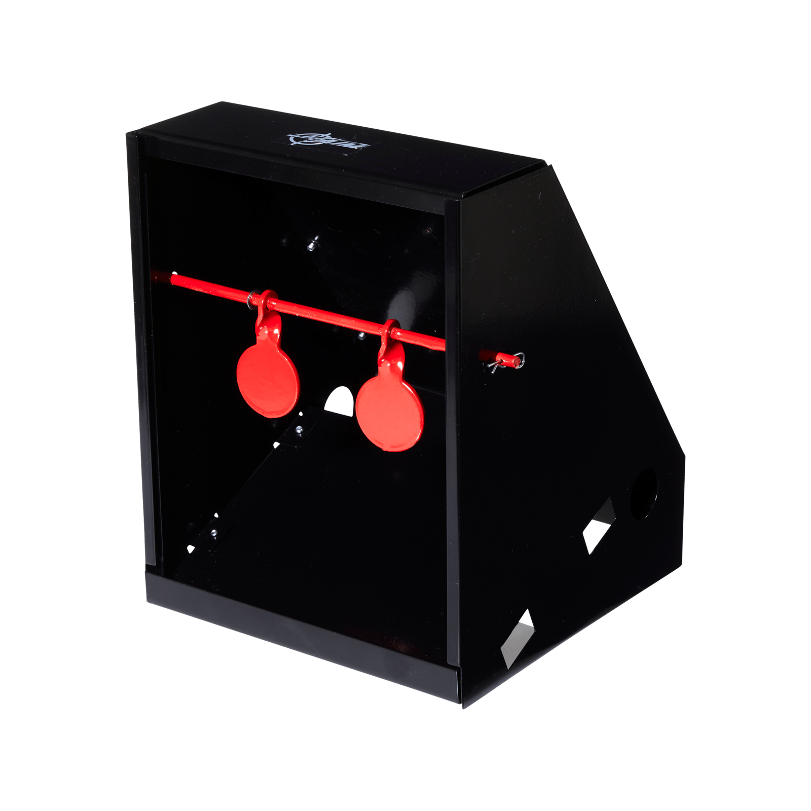 EZ-Aim 15429 Air Gun Pellet Shooting Target & Trap Red Steel Circle