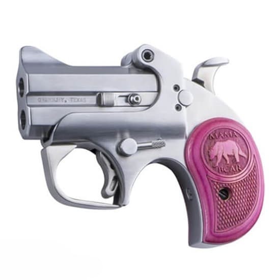 BOND MAMA BEAR 357MAG 38SPL 2.5 PINK GRIPS