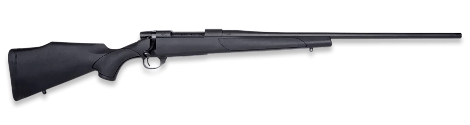 Weatherby VHS223RR0T Vanguard Obsidian 223 Rem 5+1 20" Blued Heavy Threaded Barrel, Blued Drilled & Tapped Steel Receiver, Monte Carlo Black Polymer Stock