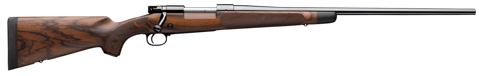 Winchester Repeating Arms 535239226 Model 70 Super Grade 270 Win Caliber with 5+1 Capacity, 24" Barrel, High Polished Blued Metal Finish & AAA French Walnut Stock Right Hand (Full Size)