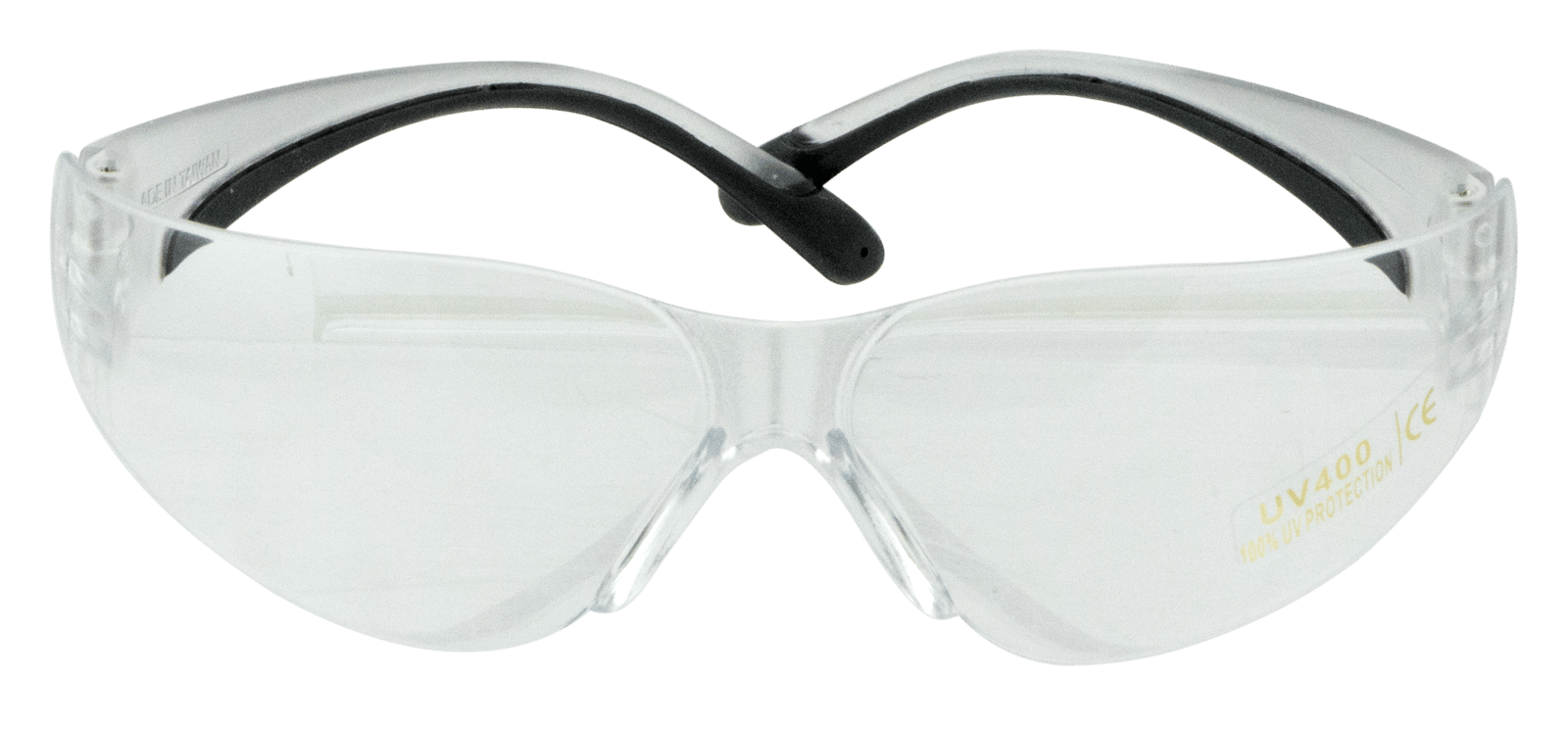 Walker's GWPYWSGCLR Sport Glasses Clearview Youth Clear Lens Polycarbonate Clear Frame