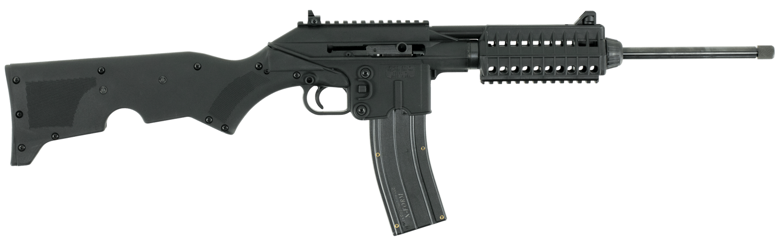 Kel-Tec SU22CABLK SU-22  Full Size 22 LR 26+1 16.10" Black Barrel Black Polymer Receiver Black Fixed Stock w/Storage Compartment Right Hand