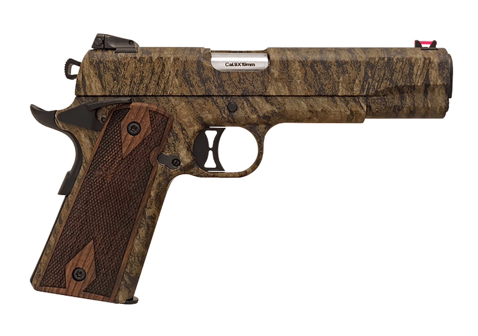 T R Imports 191145CM1 1911 45 ACP 7+1 Walnut Grip