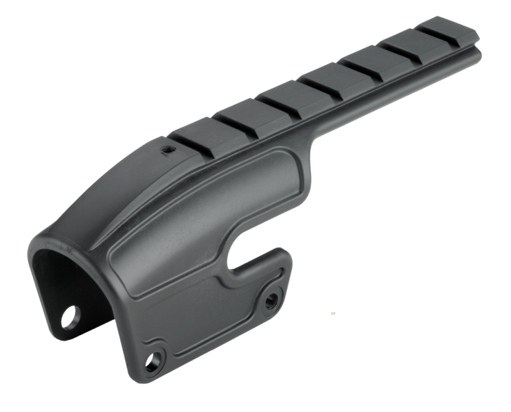 Weaver Mounts 48340 No-Gunsmith Saddle Shotgun Mount  Black Remington 870/11-87/1100