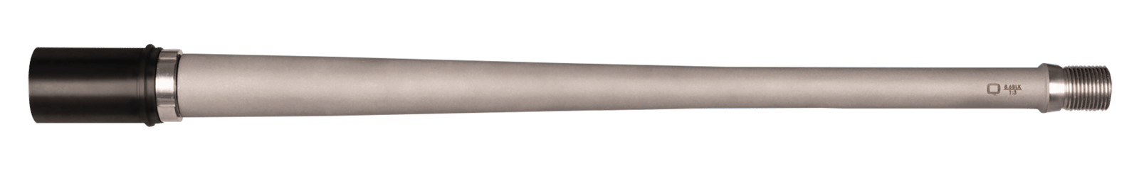 Q LLC ACCFIXBARREL8.616INCH Fixed Barrel Assembly 8.6 Blackout 16" Bead Blasted Matte Stainless Steel Barrel