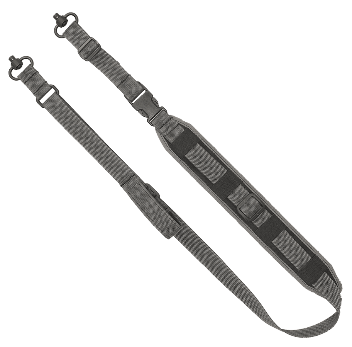 GrovTec US Inc GTSL128 QS 2-Point Sentinel Wolf Gray Adjustable Rifle/Shotgun