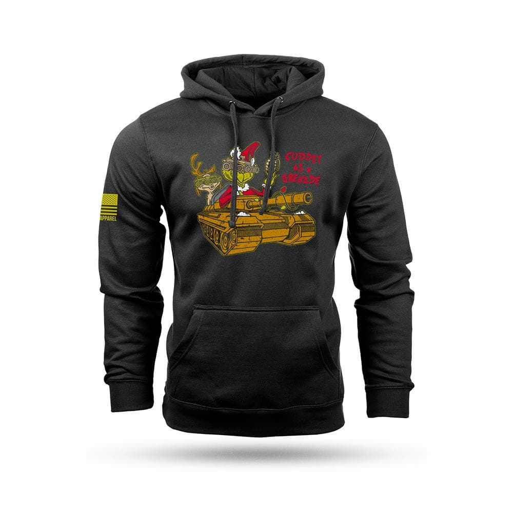Nine Line Grinch Hooded Sweatshirt Black L