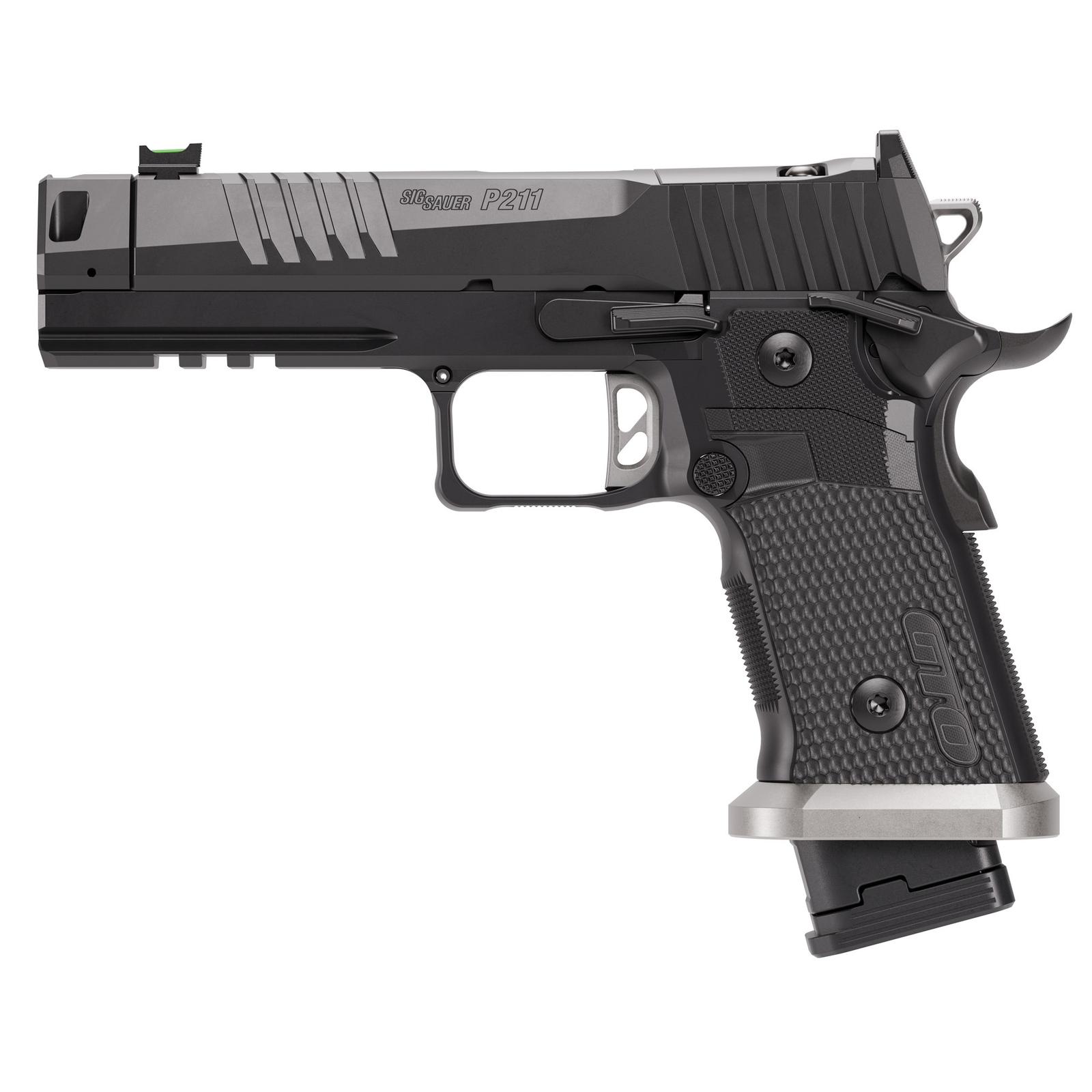 SIG P211 GTO 9MM 4.4" COMP 23RD BLK