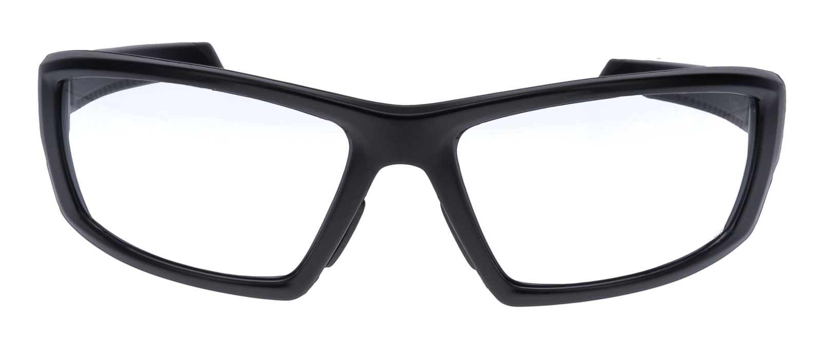 Walker's GWPIKNFF4CLR Ballistic Eyewear IKON Vector Adult Clear Lens Matte Black Frame