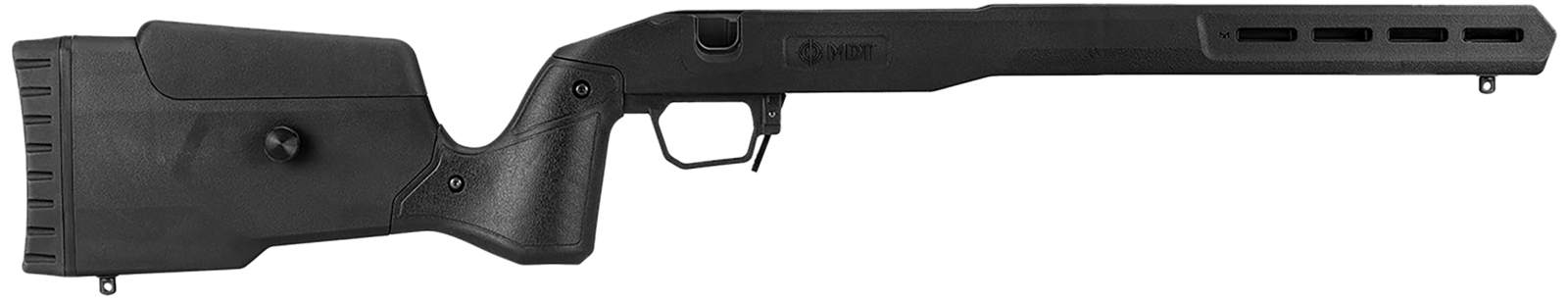 Mdt Sporting Goods Inc 105828BLK Field Stock  Black Polymer Fits Savage Short Action
