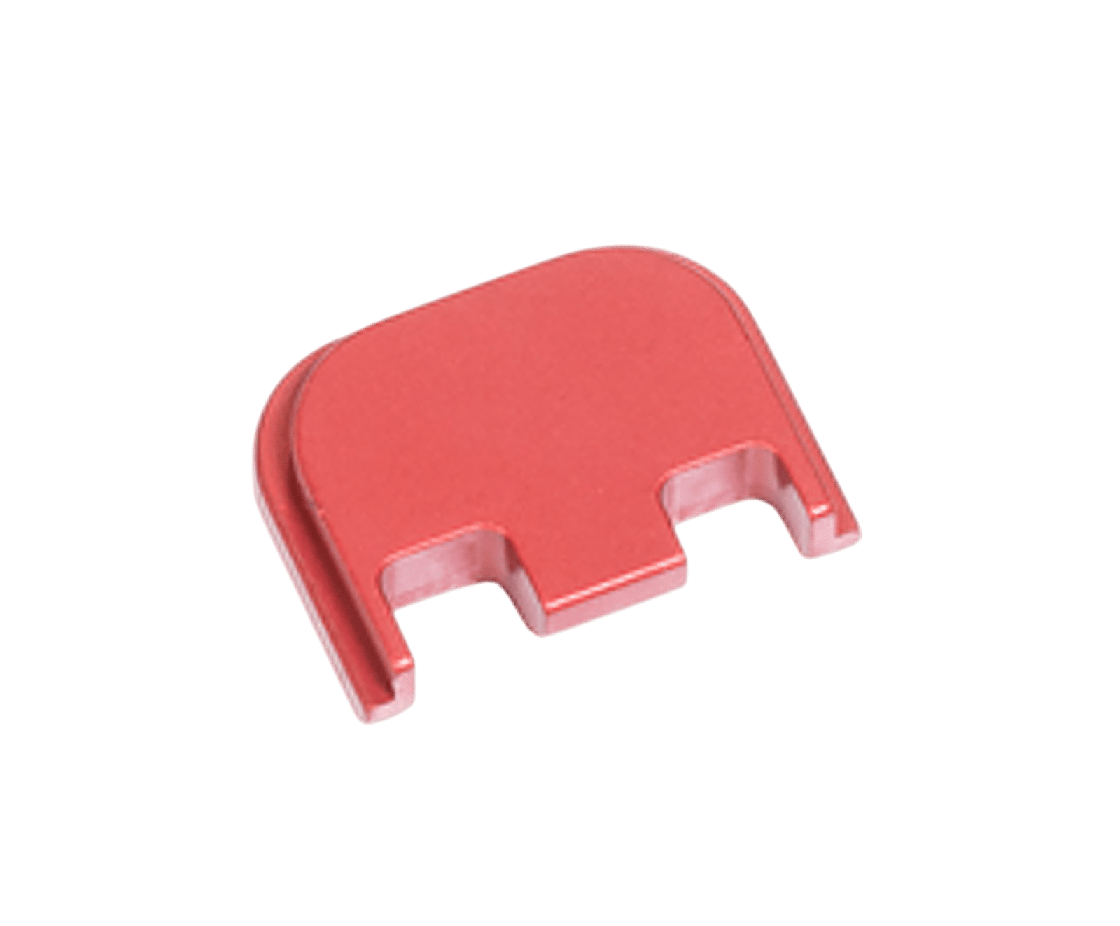 Timber Creek Outdoors GL43XSCPR Glock 43X/48 Slide Cover Plate Red Aluminum