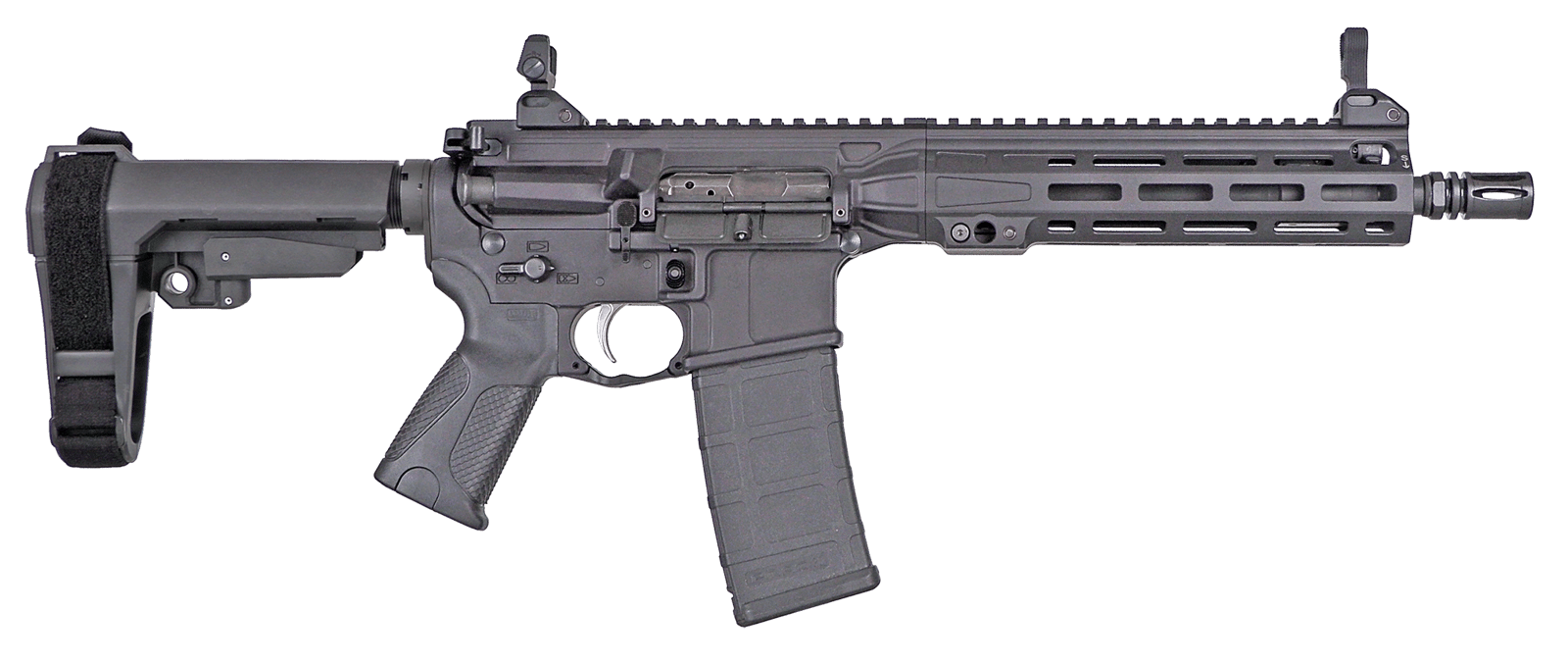 LWRCI ICMKIIP5B10SBA3    PST 556 SBA3 BRC 10.5 BLK