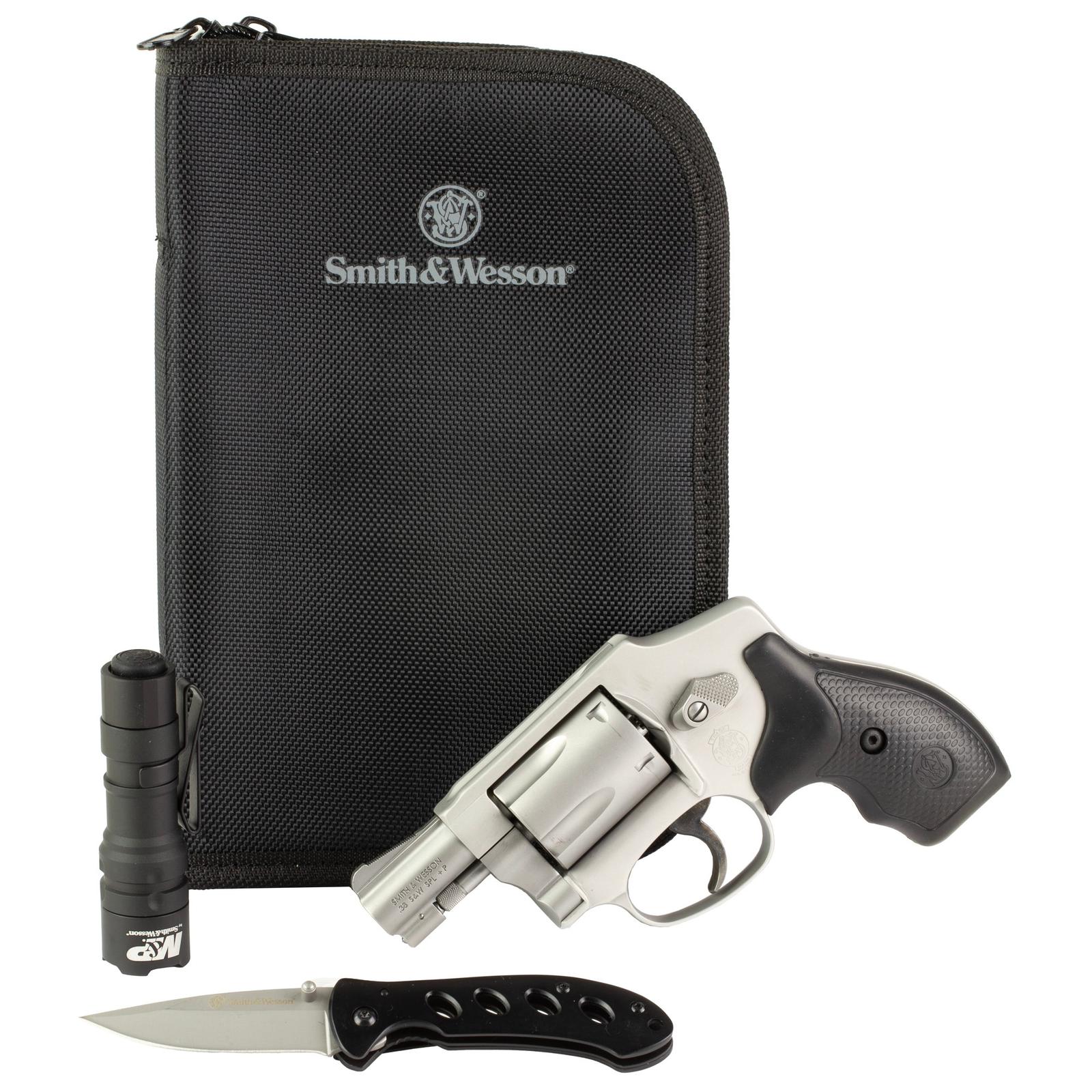 S&W 642 38SPL+P 1.88" STS BUNDLE