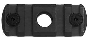 IMI DEFENSE POLYMER M-LOK 4 NOTCH RAIL QD PORT BLACK