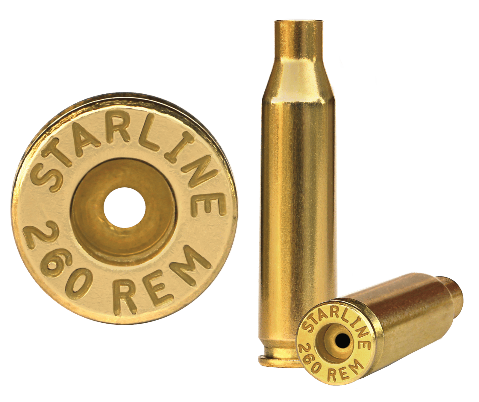 Starline Brass 260REMEUP50 Unprimed Cases  Rifle 260 Rem 50 Per Bag