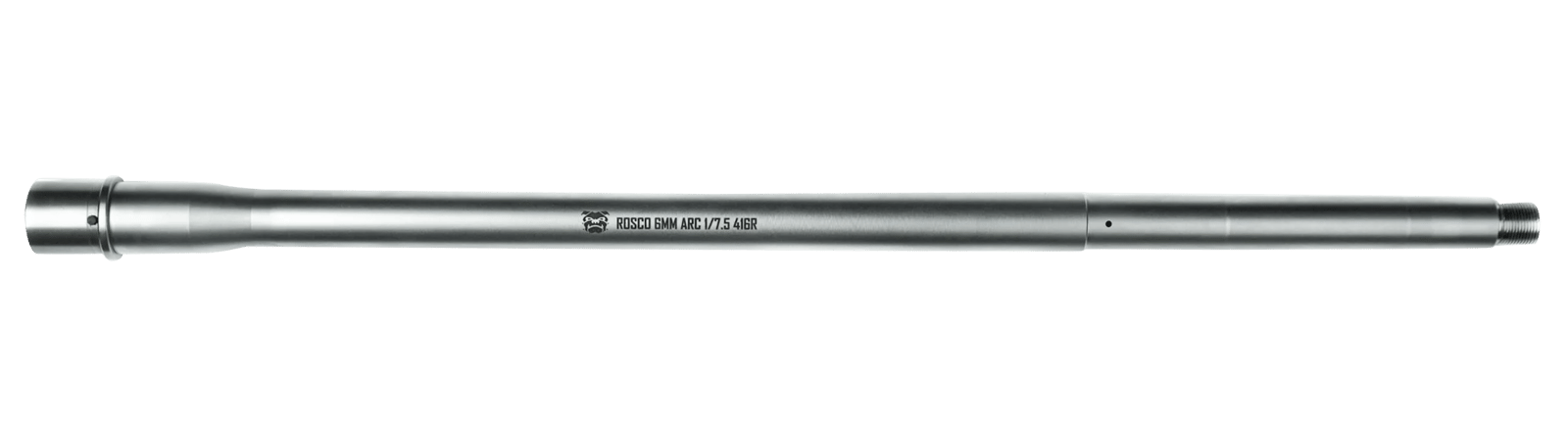 Rosco Manufacturing PB-20-SPR-6MM-7.5-R1 Purebred  6mm ARC 20" Nickel Boron Stainless Steel Barrel