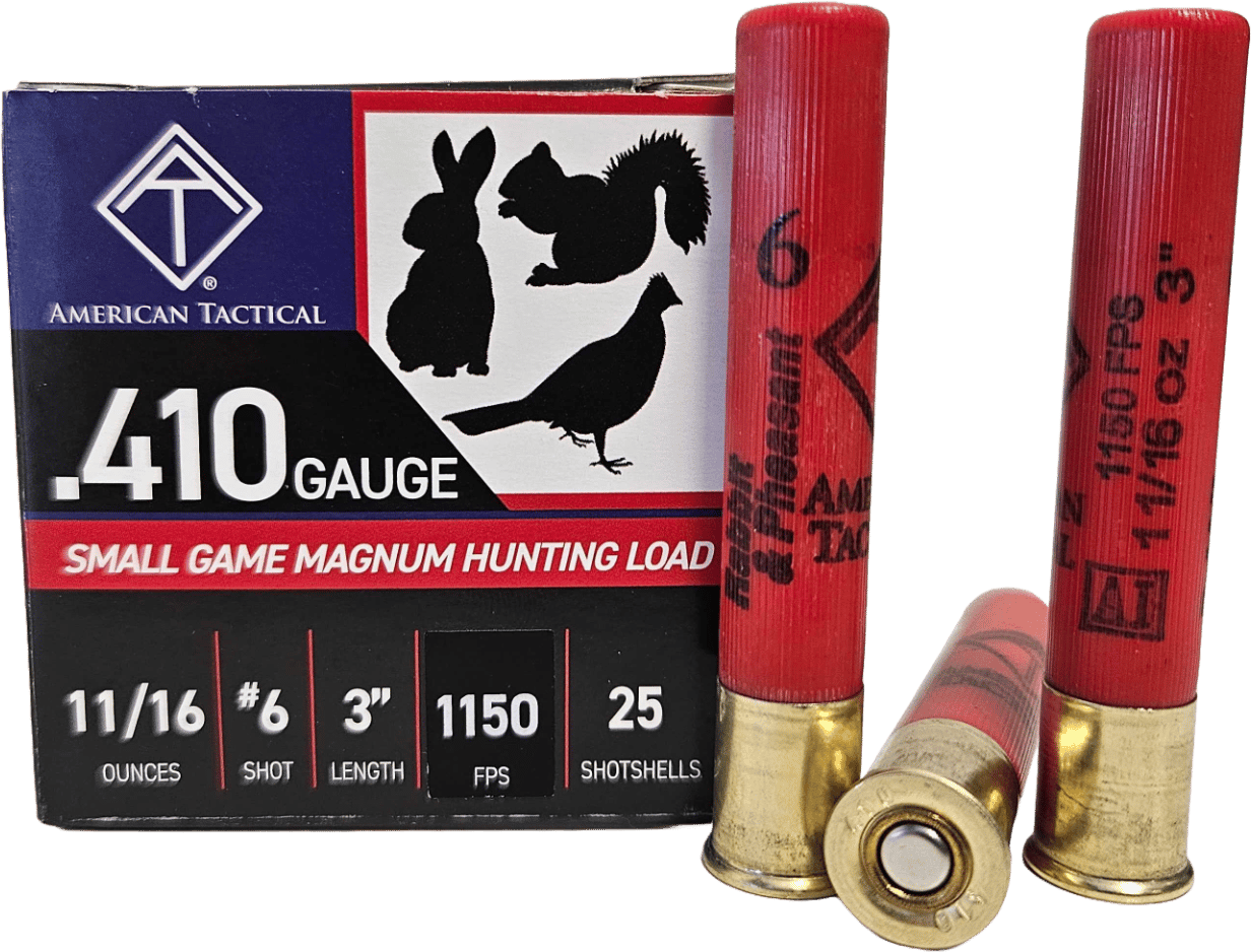 ATI ATIAC41036 Target Load  410Gauge 3" 11/16oz 6Shot 25 Per Box/10 Case