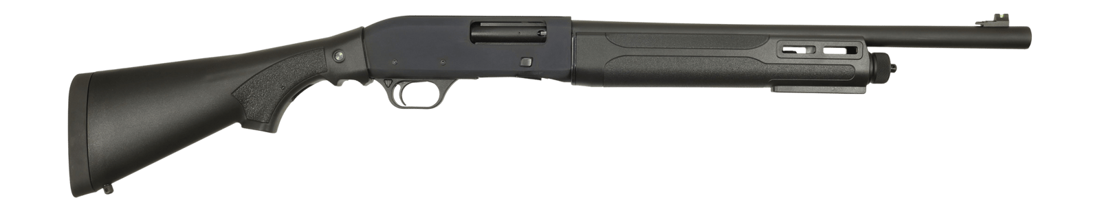 Tokarev USA 21000431 TSA  12 Gauge Semi-Auto 3" 4+1 18.50" Black Heat Shield Barrel, Black Aluminum Drilled & Tapped Receiver, Fixed Black Synthetic Stock
