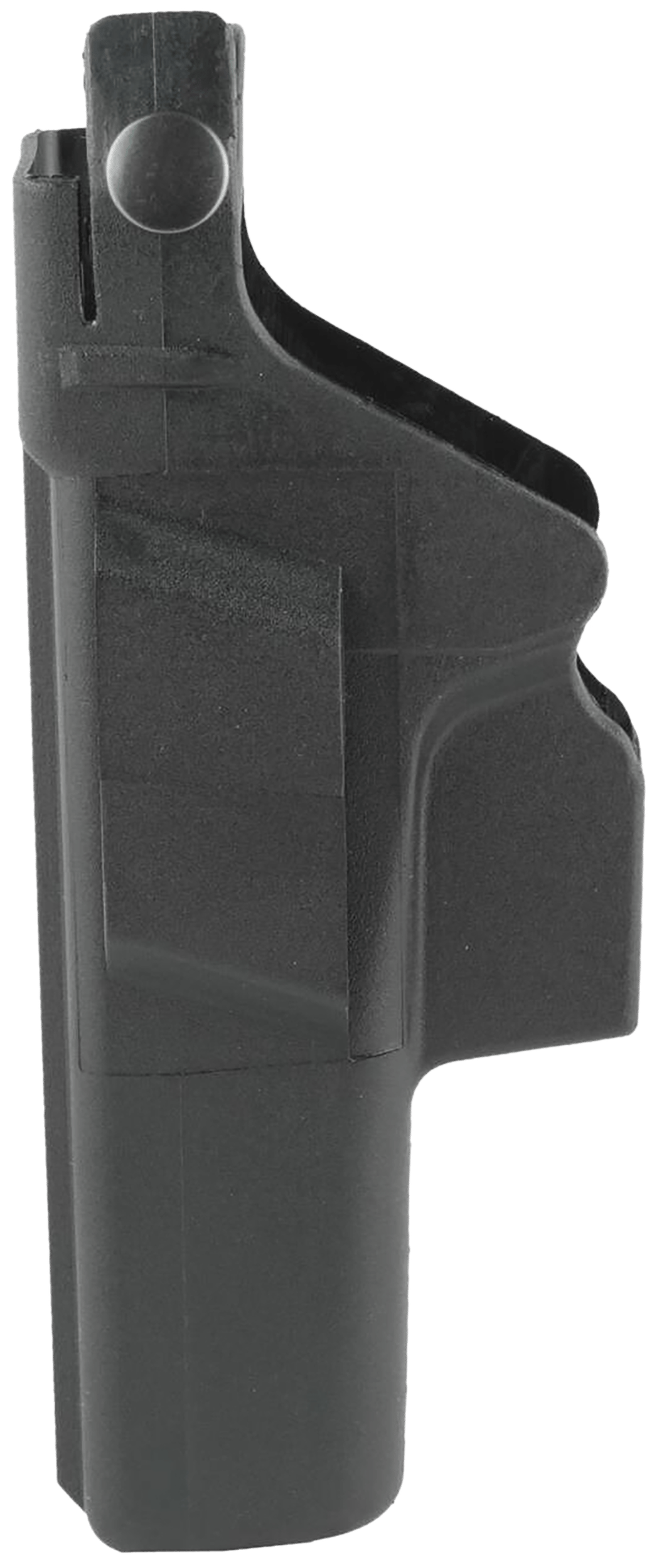 Glock HO17045 Duty  Holster OWB Black Polymer w/Thumb Break Retention Strap, For Use w/Glock 17 Gen3,4&5/22 Gen 3&4 Only/31 Gen3&4, Fits 1.77" (45mm) Belt, Right Hand