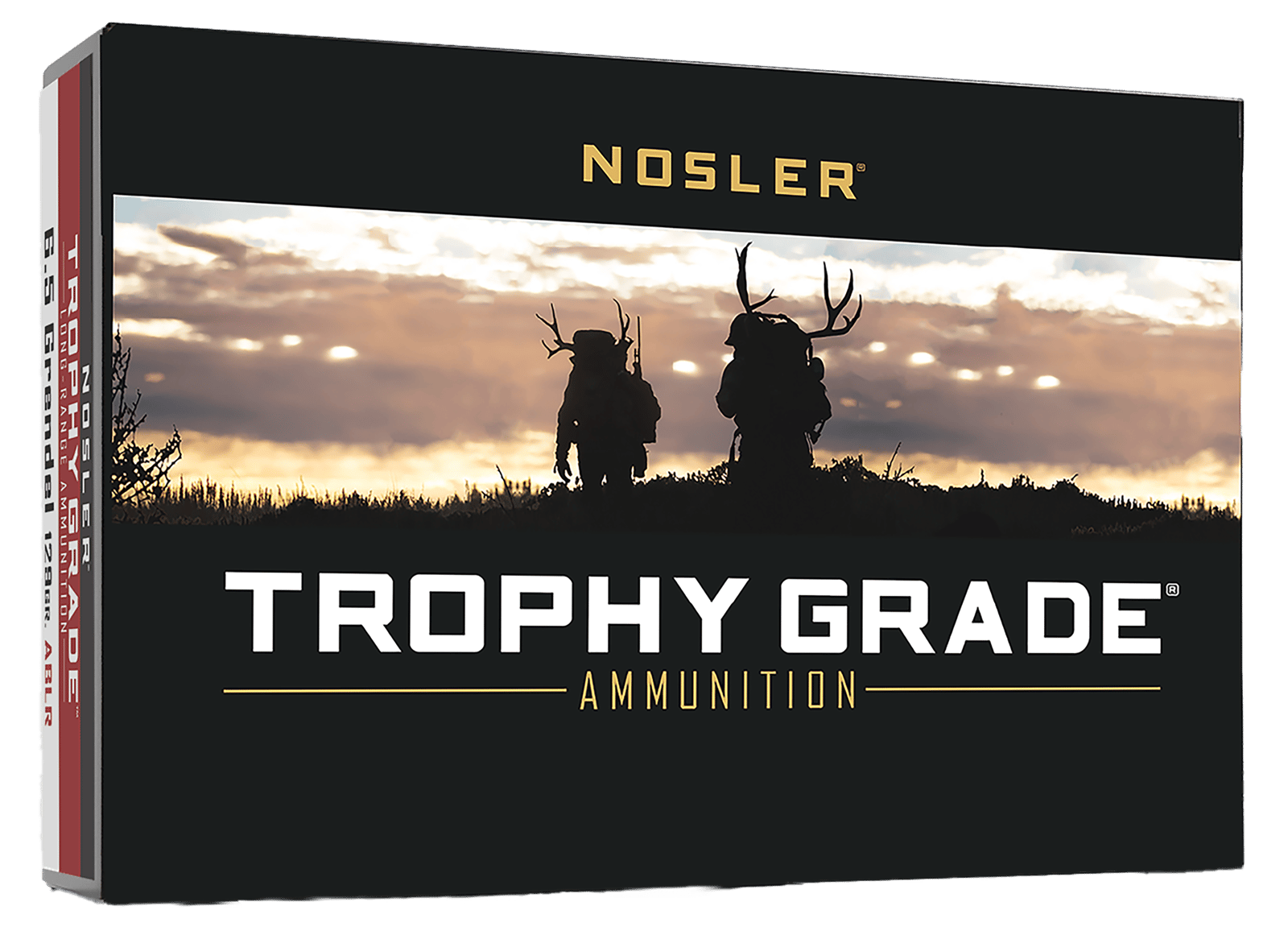 Nosler 60146 Trophy Grade Long-Range 6.5Grendel 129gr Nosler Spitzer AccuBond Long Range 20 Per Box/10 Case