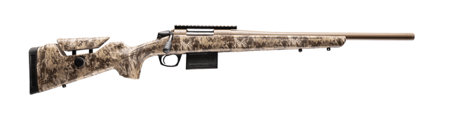 CVA CR4052 Cascade Varmint Hunter 22-250 Rem 10+1 20" Flat Dark Earth Cerakote Threaded Barrel & Receiver w/Picatinny Rail, Krytek Highlander Adj Comb & LOP Synthetic Stock