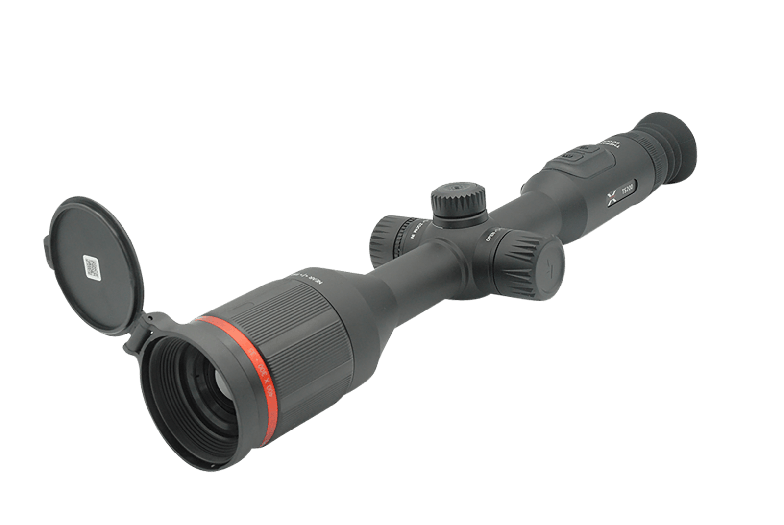 X-Vision 203203 TS200 Thermal Scope with Rings, Black, 2.3-9.2x35mm, Multi Reticle/Color 1024x768 OLED, 2,600 yds Detection Range, 400x300 Thermal Sensor, Photo/Video/PiP