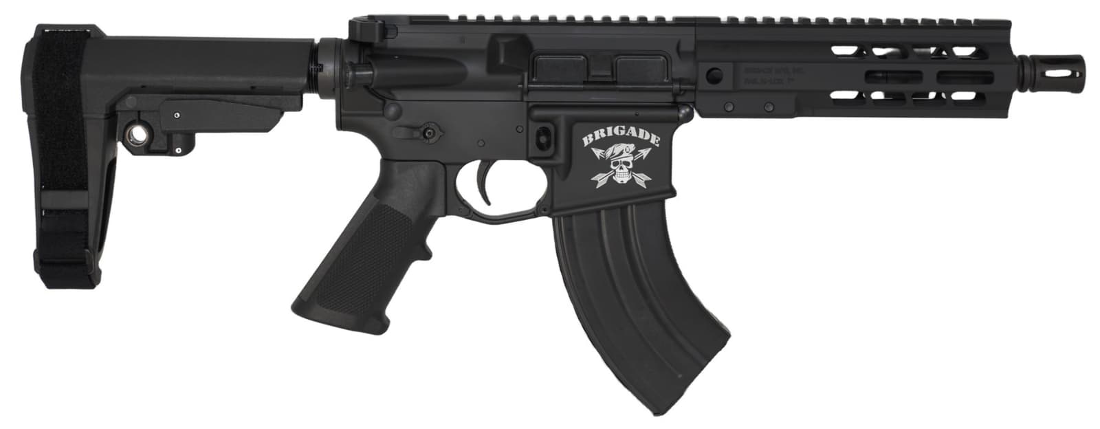BRIGADE BM-47 7.62X39 7.5 BLK SBA3 MLOK A2